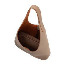 Load image into Gallery viewer, Kenya Taupe Recycled Vegan Shoulder Bag