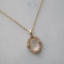 Load image into Gallery viewer, Aurora Necklace | White Shell Pendant Necklace