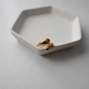 Wrap Ring | Everyday Gold Ring: 7