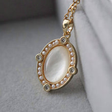 Load image into Gallery viewer, Aurora Necklace | White Shell Pendant Necklace