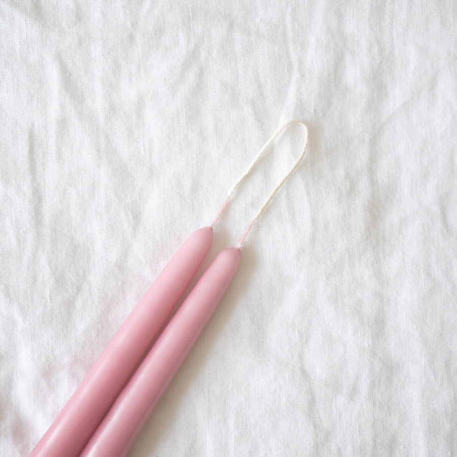 Taper Candles - Pair Blush