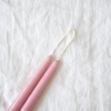 Load image into Gallery viewer, Taper Candles - Pair Blush