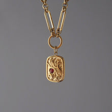 Load image into Gallery viewer, Rosette Paperclip Necklace