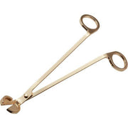 Candle Care Accessory Set: Gold Wick Trimmer and Snuffer