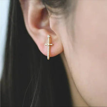 Load image into Gallery viewer, Dagger Stud Earrings