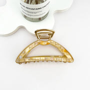 Minimalist Elegant Alloy & Acetate Hair Claw Clip ✨: C