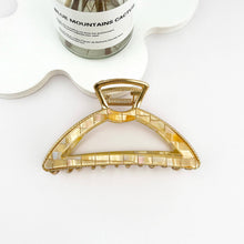 Load image into Gallery viewer, Minimalist Elegant Alloy &amp; Acetate Hair Claw Clip ✨: C