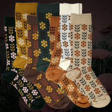 Load image into Gallery viewer, Mary Lou Socks: Black