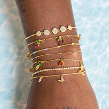 Load image into Gallery viewer, Fruit Basket Bracelet: Gold