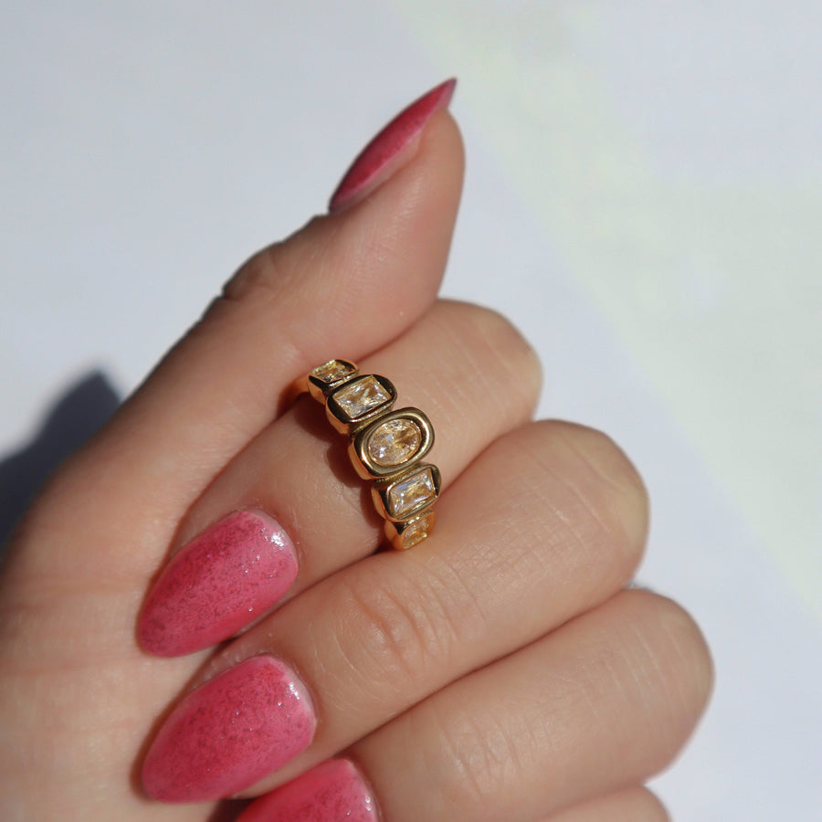 Janelle Ring | Everyday Gold Ring: 8