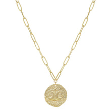 Load image into Gallery viewer, Gold Filled Witch's Talisman Necklace - Triple Moon Charm