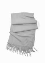 Load image into Gallery viewer, Cashmere All-in-one scarf + shawl + blanket for any Occasion: Cappucino