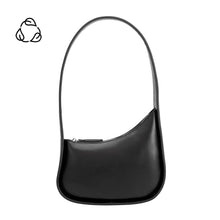 Load image into Gallery viewer, Willow Black Recycled Vegan Shoulder Bag