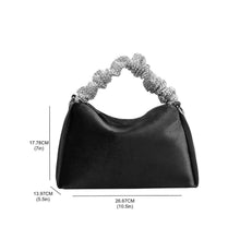 Load image into Gallery viewer, Estela Blush Velvet Top Handle Bag