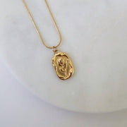 Tulip Necklace | Flower Pendant Necklace