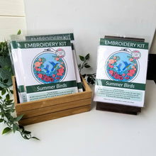 Load image into Gallery viewer, Summer Hummingbird Embroidery Kit