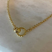 So Golden Necklace: 17"