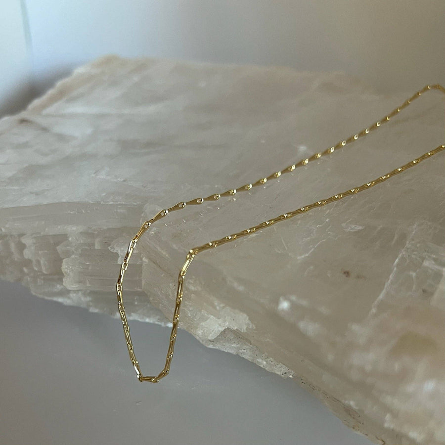 Golden Hour Necklace: 18"