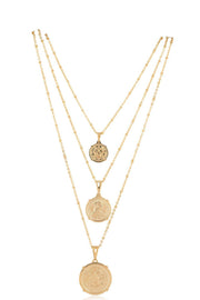 Emperor Coin Necklace: 18"