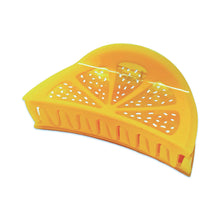 Load image into Gallery viewer, Large Lemon Slice Hair Claw Clip