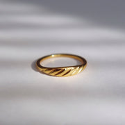 Evie Ring | Dainty Gold Ring: 8