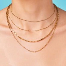 Load image into Gallery viewer, Omega Necklace: 14in / 18K Gold Plated Stainless Steel