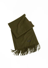 Load image into Gallery viewer, Cashmere All-in-one scarf + shawl + blanket for any Occasion: Black