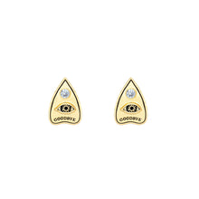 Load image into Gallery viewer, Spirit Board Studs: 18K Gold Plated