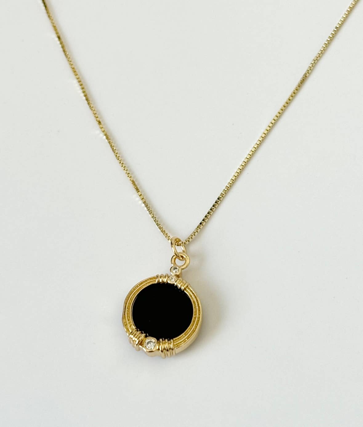 Boris Necklace: Black