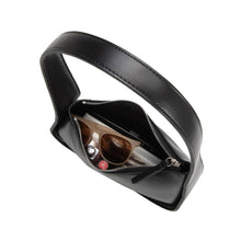 Load image into Gallery viewer, Willow Black Recycled Vegan Shoulder Bag