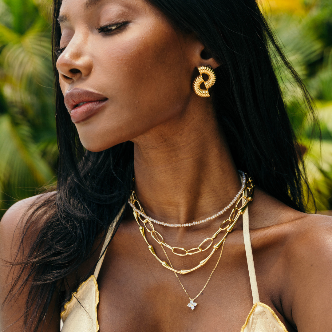 Victoria Necklace: Gold