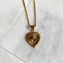 Load image into Gallery viewer, Heartbreaker Gold Heart Necklace. Gold Filled. Gold Jewelry