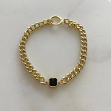 Load image into Gallery viewer, Night Bird Bracelet - Black: 7"