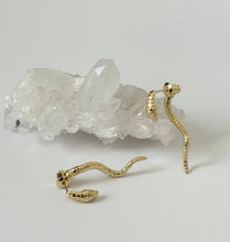 Load image into Gallery viewer, Cleo Serpent Earrings