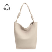 Adeline Ivory Recycled Vegan Tote Bag