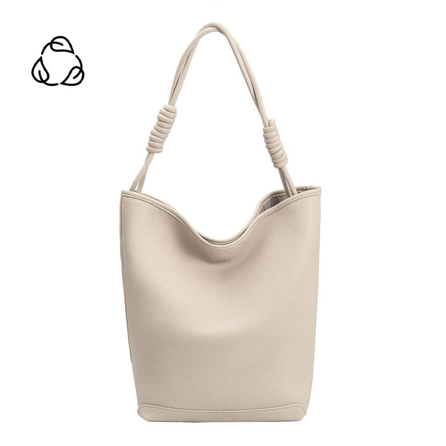 Adeline Ivory Recycled Vegan Tote Bag