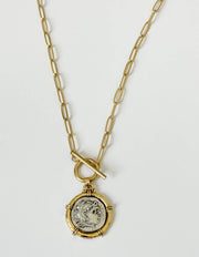 Greek Coin Necklace