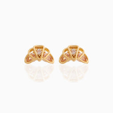 Load image into Gallery viewer, Croissant Studs: Gold