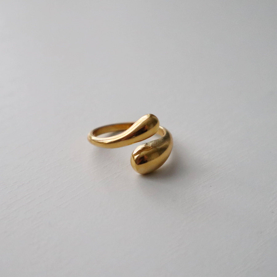 Wrap Ring | Everyday Gold Ring: 7