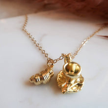 Load image into Gallery viewer, Petit Croissant Necklace