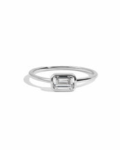 Load image into Gallery viewer, Baguette Bezel Ring: Gold / 7