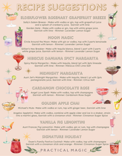 Load image into Gallery viewer, Midnight Margarita Craft Cocktail Infusion Drink Kit -Jar