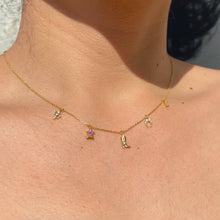 Load image into Gallery viewer, Charming Cowgirl Necklace: Gold