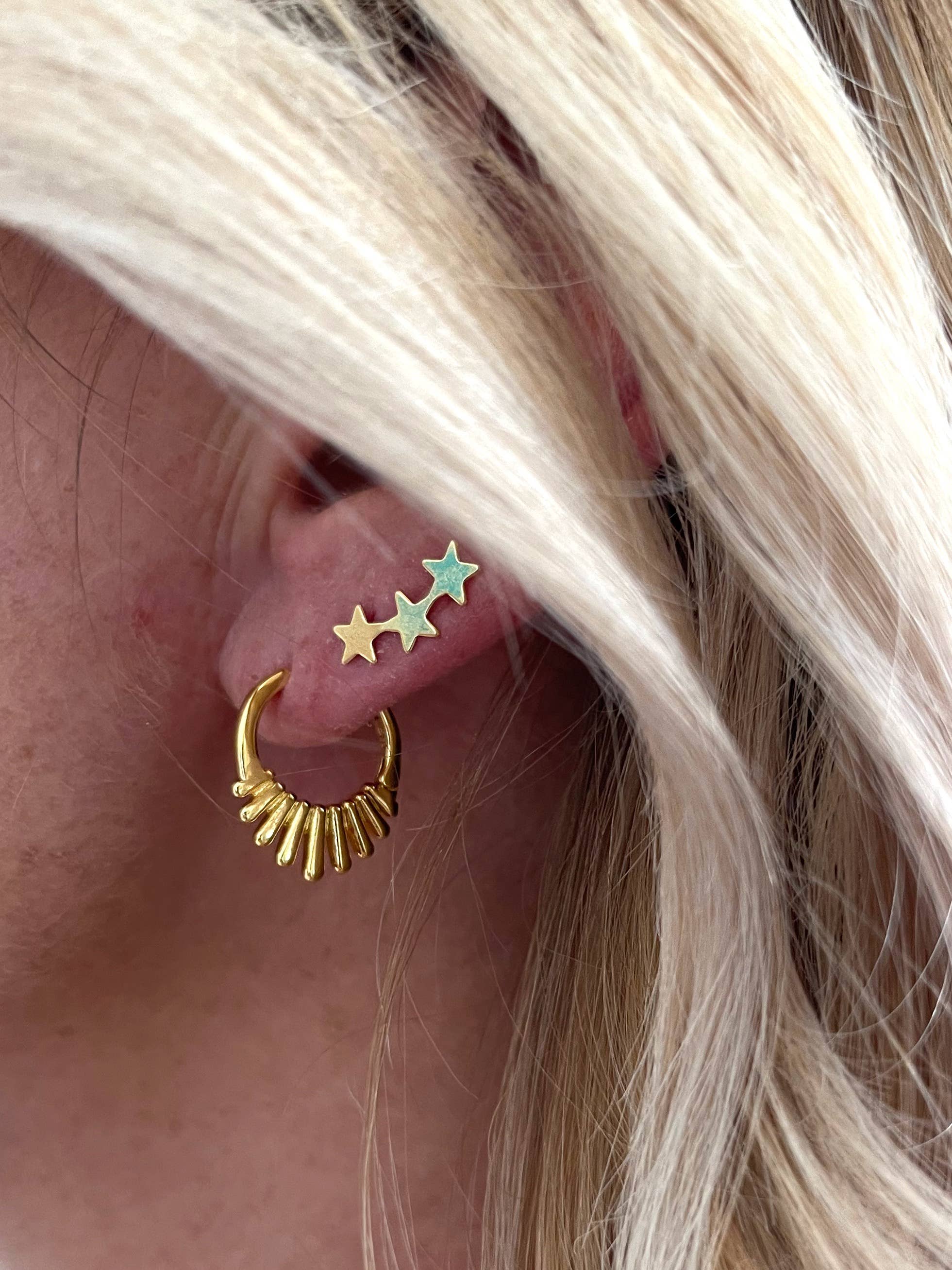 Nova Huggie Earrings