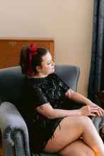 Load image into Gallery viewer, Oversized Matte Satin Hair Bow Barrette | Stella Bow OS: Hazelnut