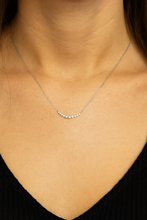 Load image into Gallery viewer, Imani CZ Necklace: Silver