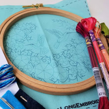 Load image into Gallery viewer, Summer Hummingbird Embroidery Kit