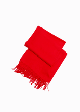 Load image into Gallery viewer, Cashmere All-in-one scarf + shawl + blanket for any Occasion: Black