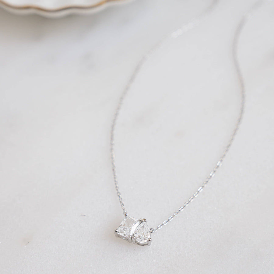 Toi et Moi Necklace: Gold