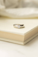 Load image into Gallery viewer, Baguette Dome Ring: Silver / 6